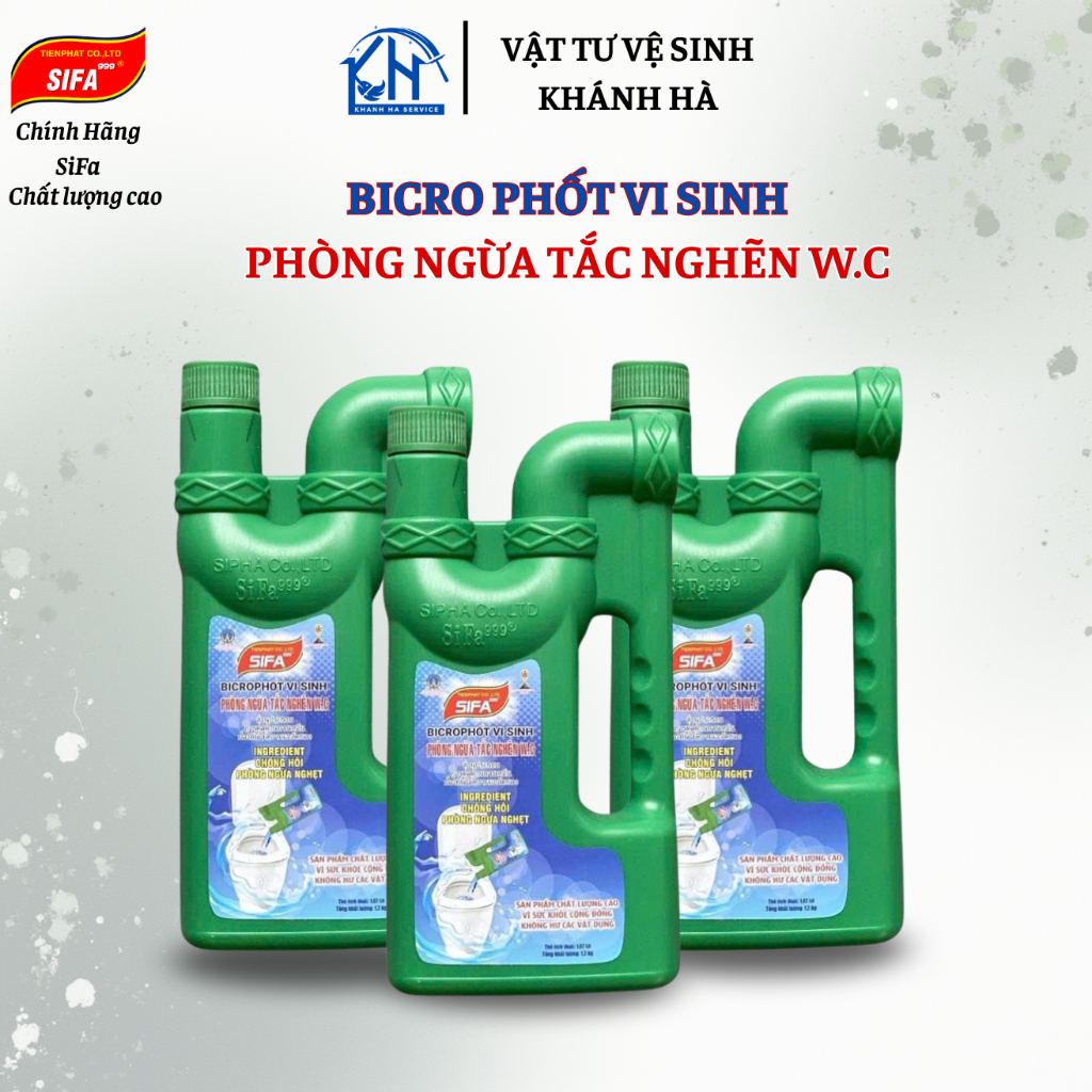 Bicro Microbial Seal SIFA 1200gr - Treats Sepic Tank ป้องกันการอุดตันของห้องน้ํา ได้ผล WC