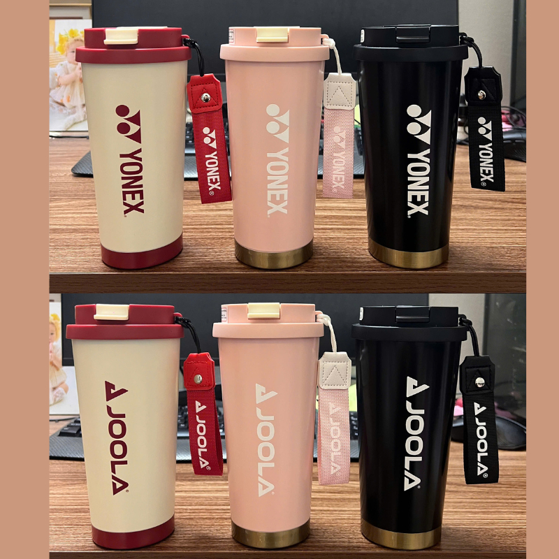 ถ้วยเก็บอุณหภูมิกาแฟ 530มล -คุณภาพสูง 316 สแตนเลสกระติกน้ําร้อนร้อนและเย็นถ้วยพร้อมที่จับสะดวกของขวั