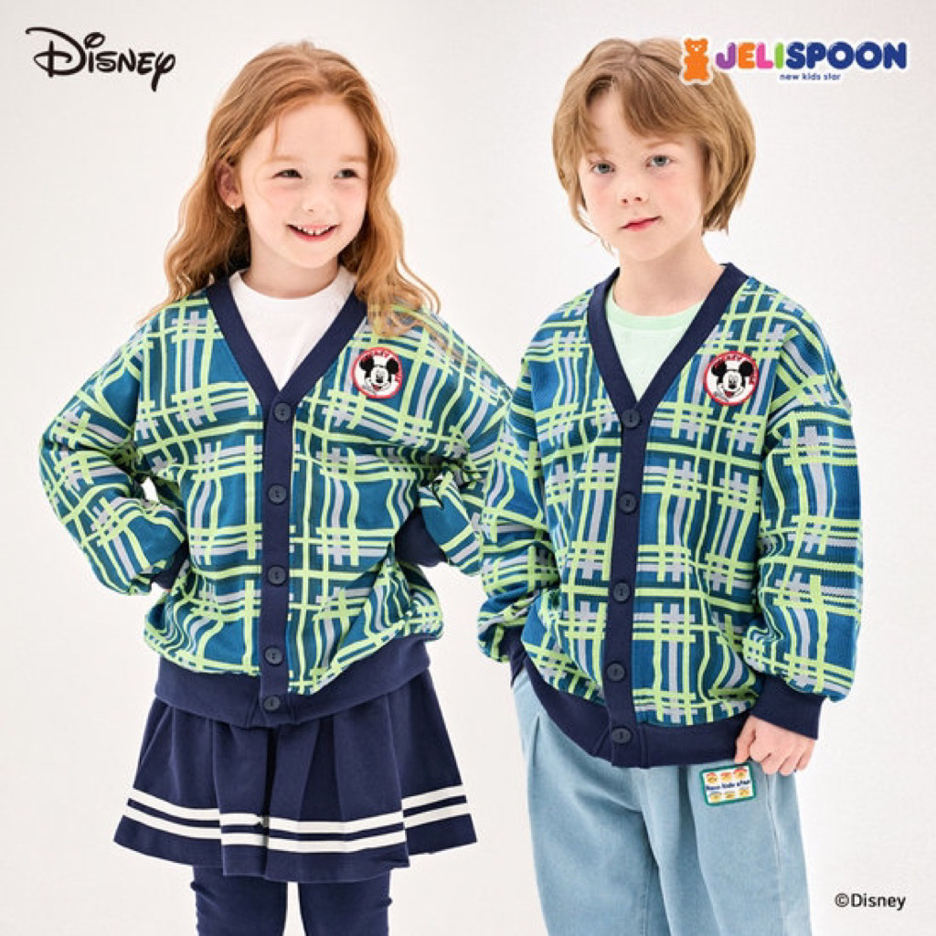 SUPER BEAUTIFUL DISNEY CARO CARDIGAN FOR KIDS - สไตล์เกาหลี