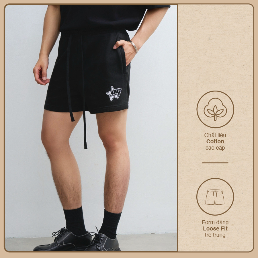 TT01 กางเกงขาสั้น Americus Gosani ปักโลโก้ A/G Studio