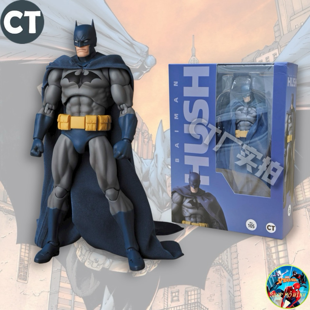 CT Model Batman Hush - Mafex 105 (Batman Hush ver) จาก CT Toys