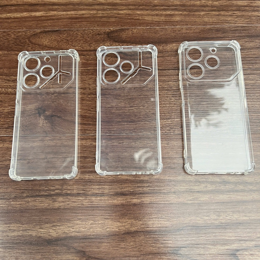 เคส Pova 6 4G/ Pova 6 Pro 5G/ Pova 6 Neo 4G ซิลิโคนใสและทนต่อแรงกระแทก 4 มุม