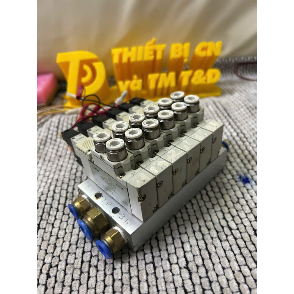 วาล์ว CKd 4GA219-E2N ถอดประกอบและทดสอบ