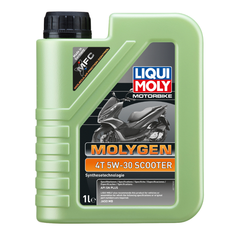 [FIRE] LIQUI MOLY 5W30 Molygen Scooter Oil 0.8L/1L - Liqui Scooter 5W30 - LIQUI 5W30