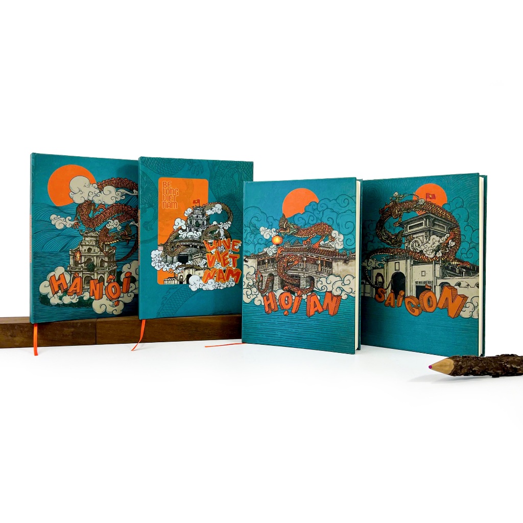 BELONG GLUE BACK NOTEBOOK BABY LONG NOIL, HOI AN, VIETAM
