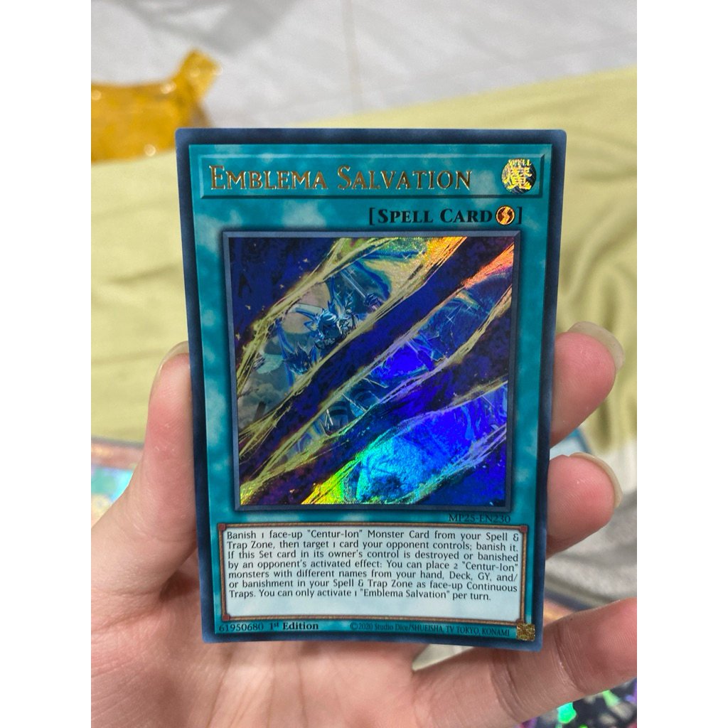 Emblema Salvation - Ultra TCG UK - MP25-EN230