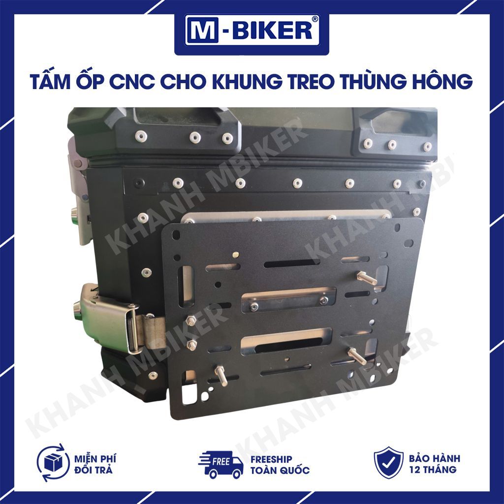 แผ่นเหล็ก CNC ติดกรอบข้าง M-Biker แขวนแผงข้างอลูมิเนียม M-Biker