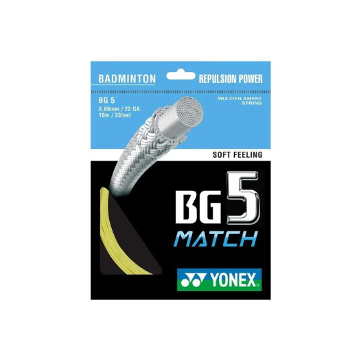 สายไม้แบดมินตัน Yonex BG5 Match - สินค้าของแท้