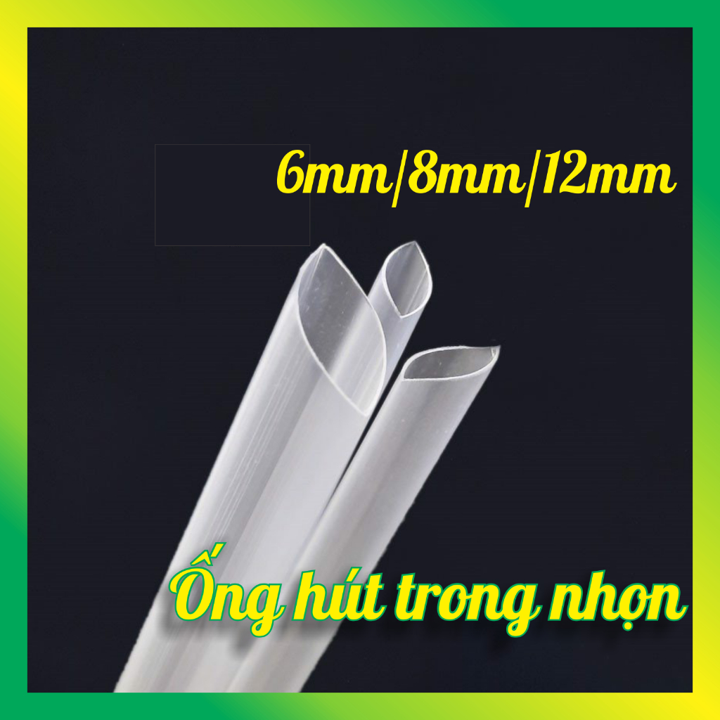 [ถุง 500g] หลอดใส - FUN STORE
