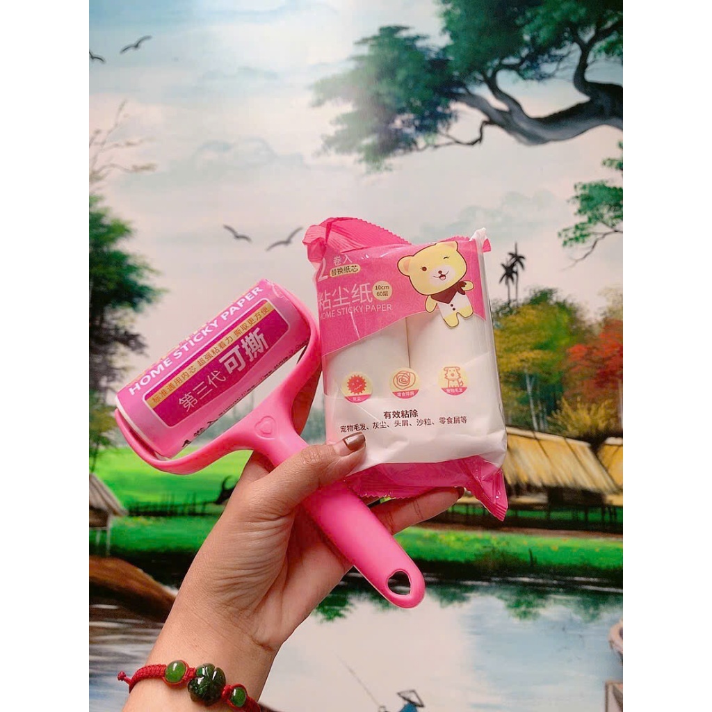 เสื้อผ้า DUST ROLLER SET พร้อมลูกกลิ้ง CORE