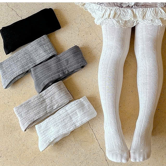 ถุงเท้าผ้าขนสัตว์ รูปโบว์ พิมพ์ลาย ฉัน สําหรับเด็กทารกที่ทําจากผ้าฝ้ายหนาสําหรับเด็กผู้หญิง