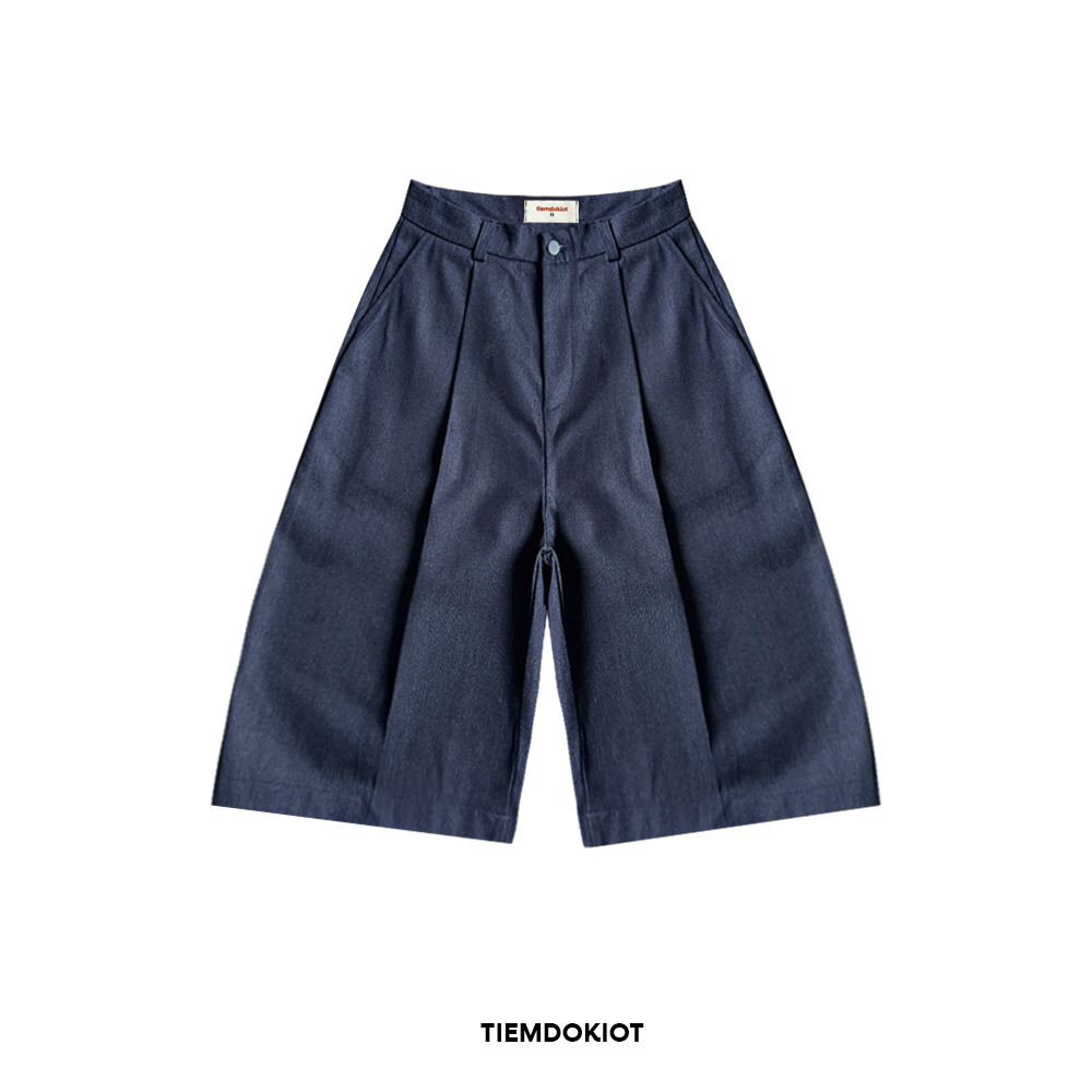 RAWDENIM SHORT WIDE LEG TIEMDOKIOT