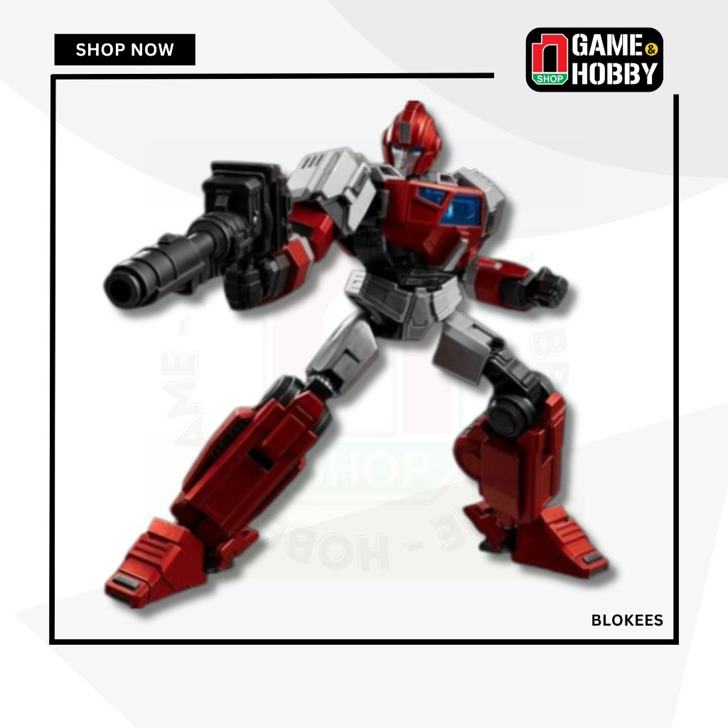 Blokees Transformers Classic Class 19 Movie ONE Ironhide Luminous Eyes & Chest - สินค้าของแท้ Blokee