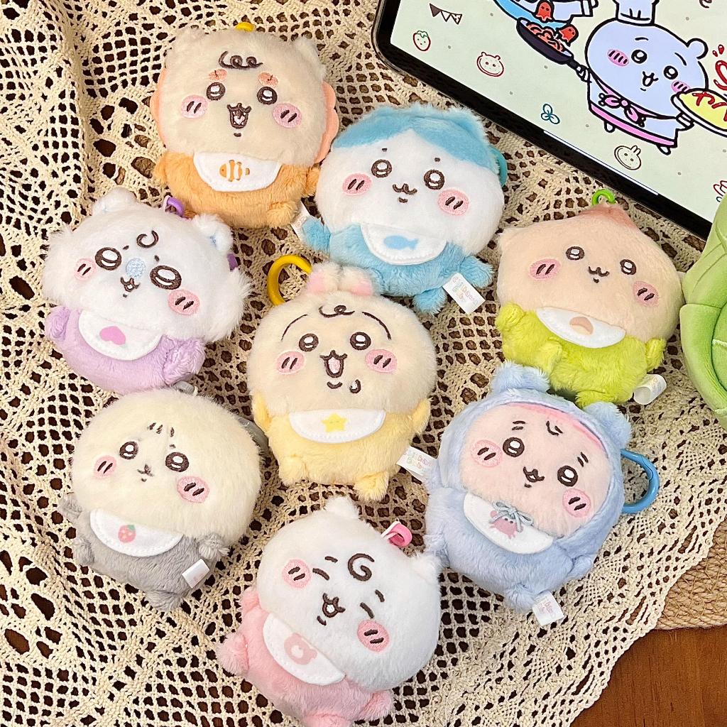 พวงกุญแจตุ๊กตา Chiikawa Cute Baby – Usagi & Hachi, กระเป๋าแขวนหรือกุญแจ
