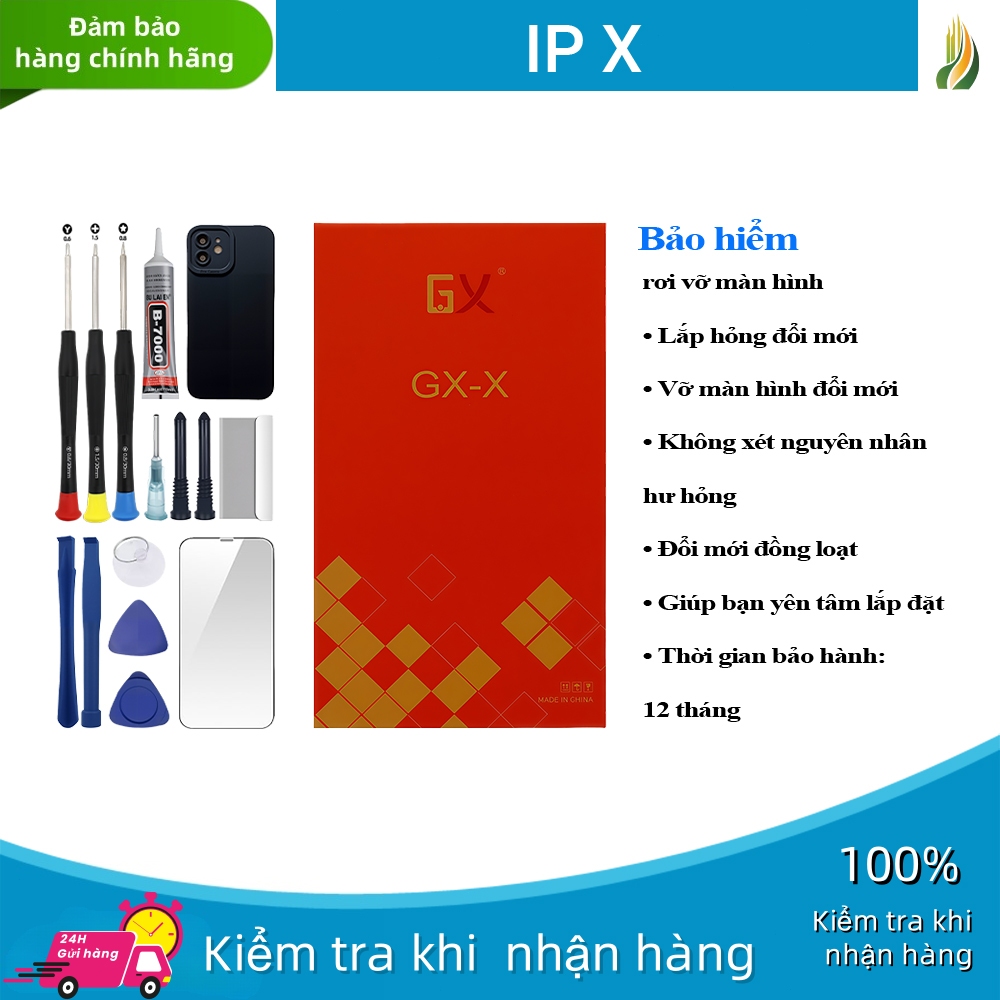 จอ GX ของแท้เข้ากันได้กับ iPhone X ทดสอบ 100%