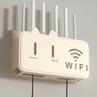 🏵️🏵️Kệ wifi, giá tủ để wifi, android box  treo tường Hộp Đựng Không Dây Treo Tường Tiện Dụng Hộp đựng ổ cắm điện cố định