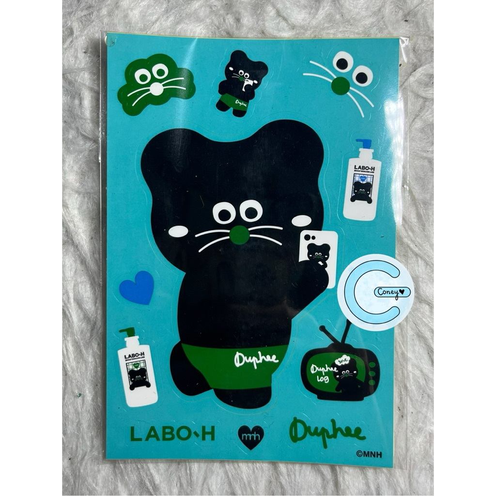 (AHN YUJIN IVE PICK) ของแท้ LABOH x DUPHEE MNH STICKER