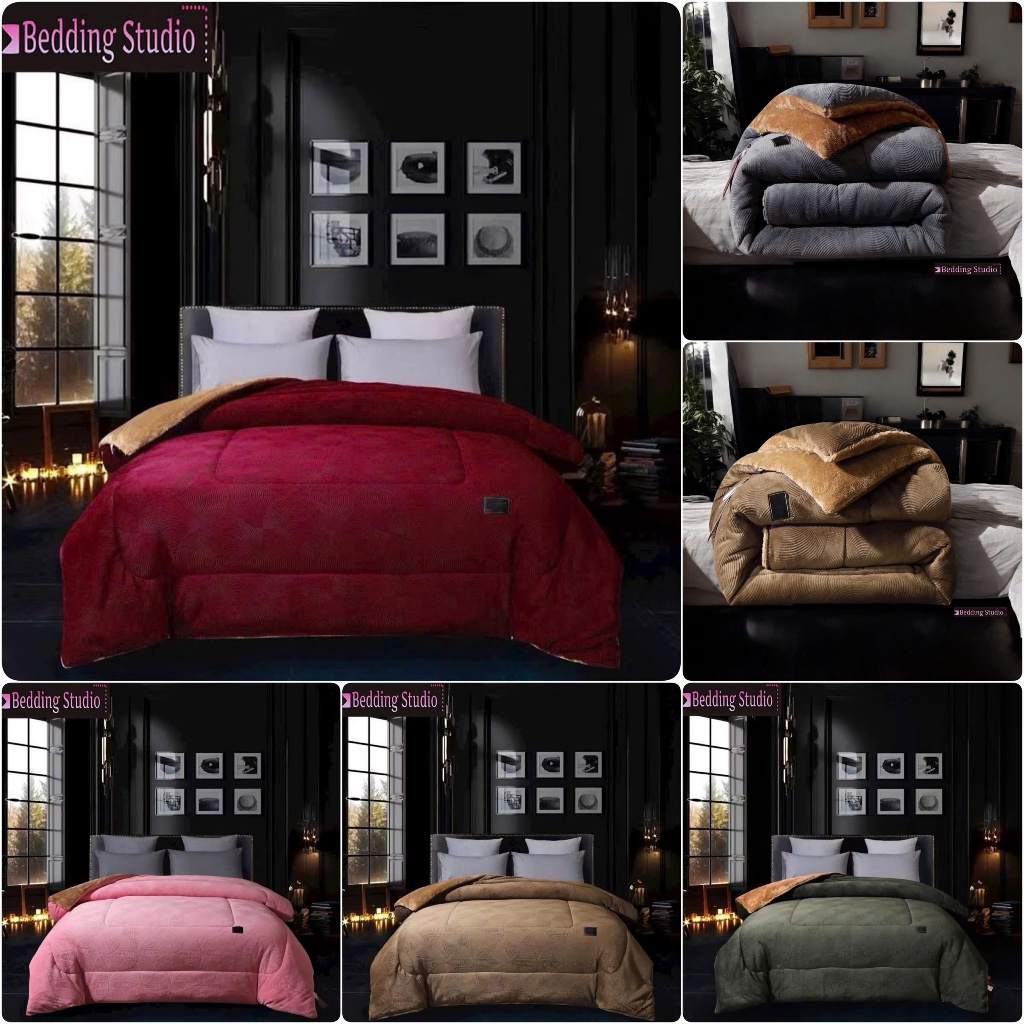 Juki LUXURY French Shepherd. สายผ้าห่มฝรั่งเศสเกาหลี สักหลาดแกะ Merino พรีเมี่ยม VIP Size: 2mx2m3