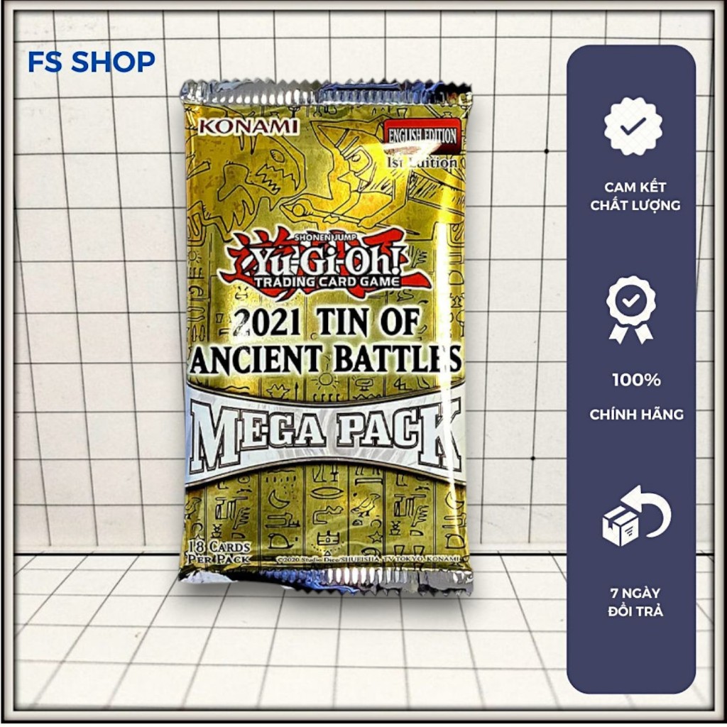 [FSshop] Megapack 2021 Ancient Battles ของแท้ Yugioh Card Pack