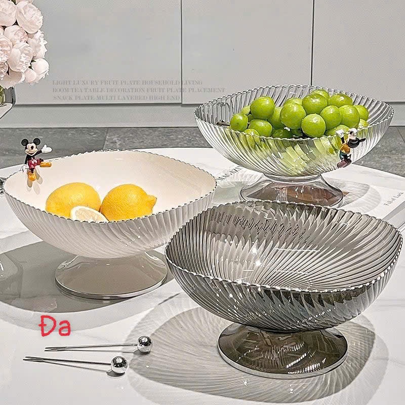 TT388 จานผลไม้และเค้ก DIAMOND-GRADE คุณภาพสูง PP MATERIAL ปลอดภัยเพื่อสุขภาพ