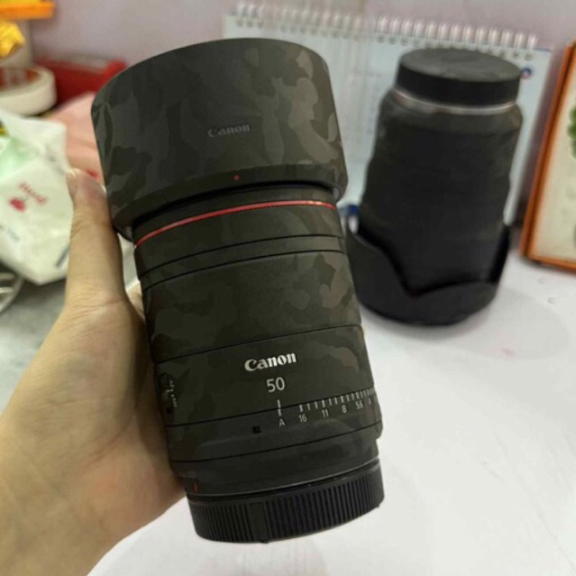 สติ๊กเกอร์ผิว 3M สําหรับ Canon RF 50 f/1.4 VCM - HDSKIN