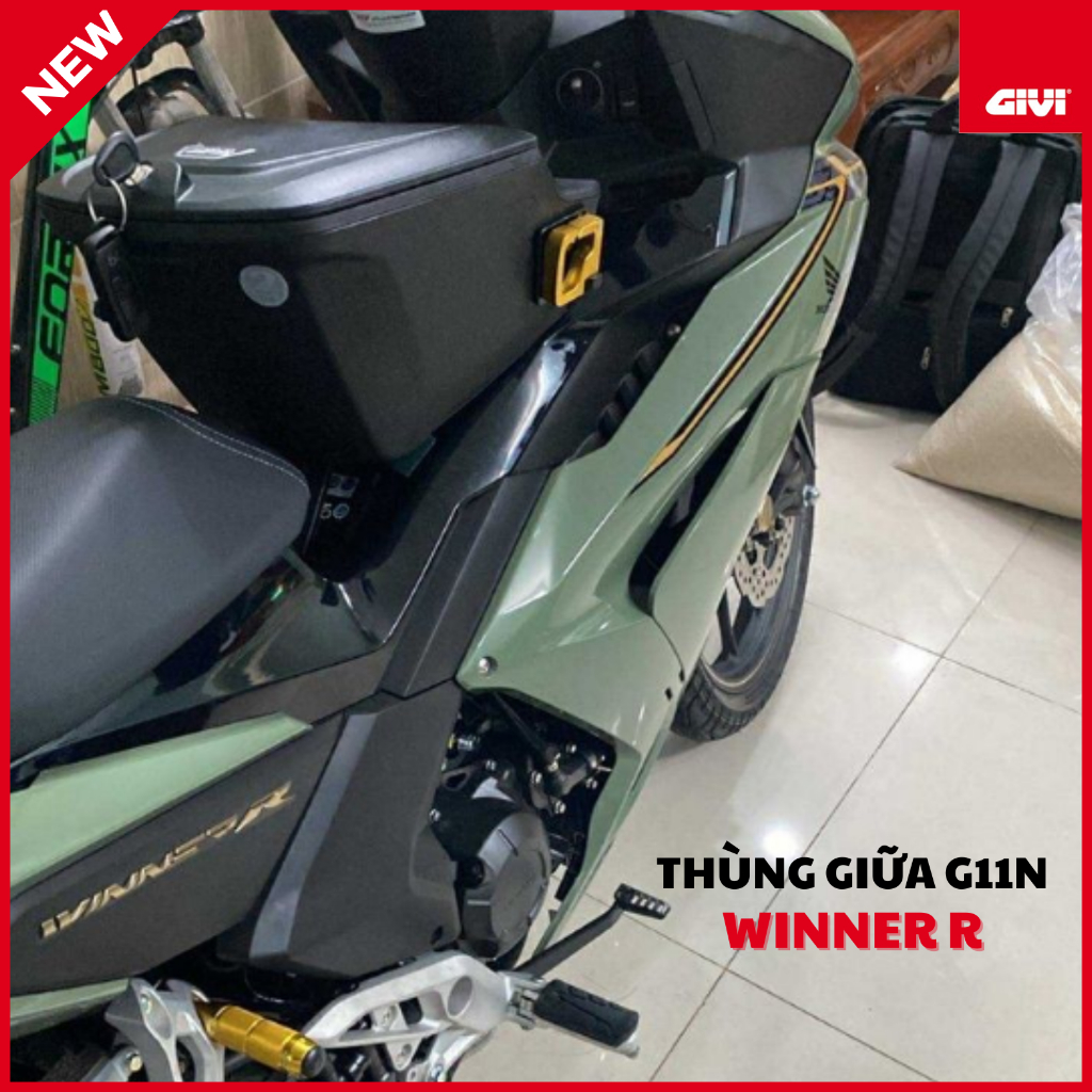 GIVI G11N เคสกลางสําหรับ Winner X V1 V2 V3 V4 - Winner R New 2026 - ของแท้ ราคาถูกสุดๆ