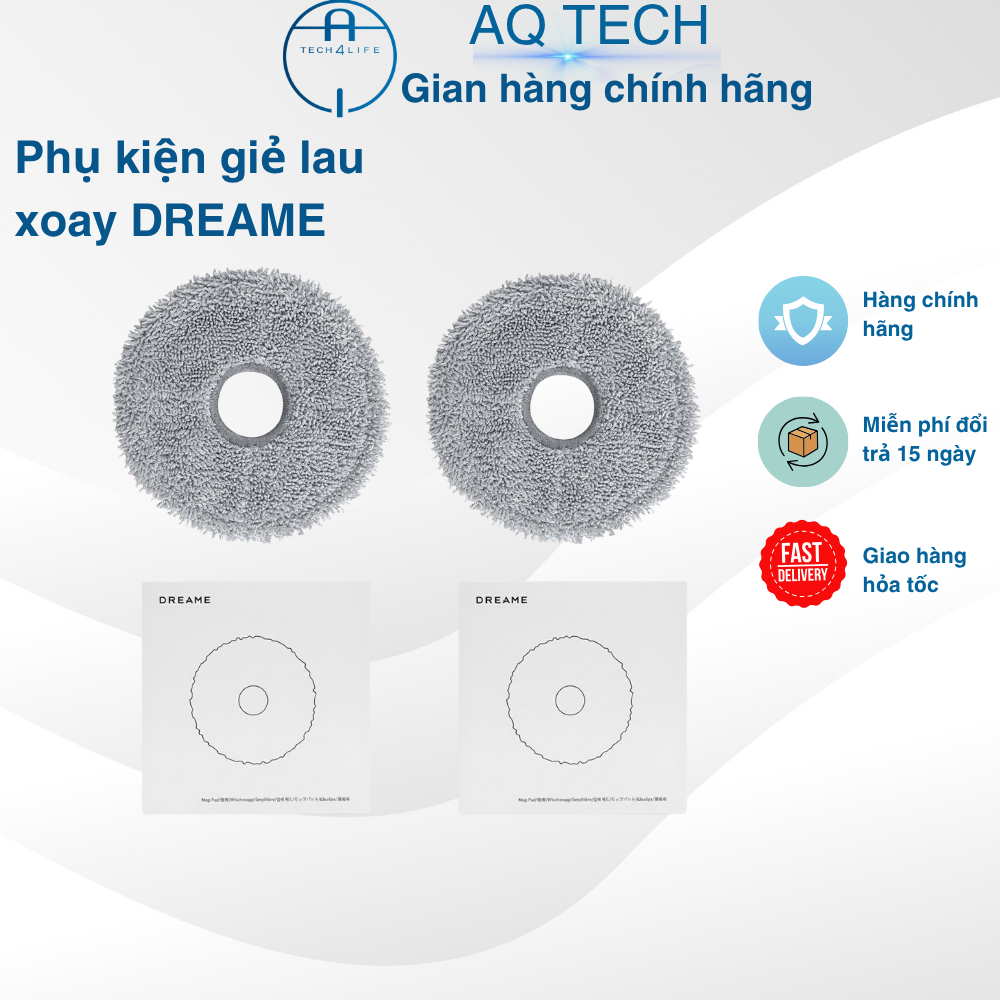 Dreame อุปกรณ์ไม้ถูพื้น L10 series,L20 Ultra,L30 Ultra,X30 series,X40 series,L40 Ultra, E30 Ultra,L3