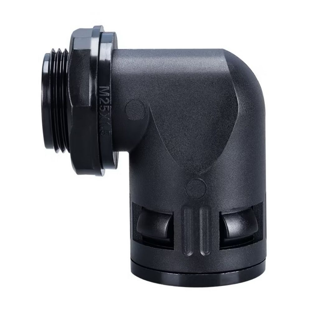 AD25 _AD34.5 _AD42.2_AD54.5 ขั้วต่อมุมท่อพลาสติก PA ทนไฟ