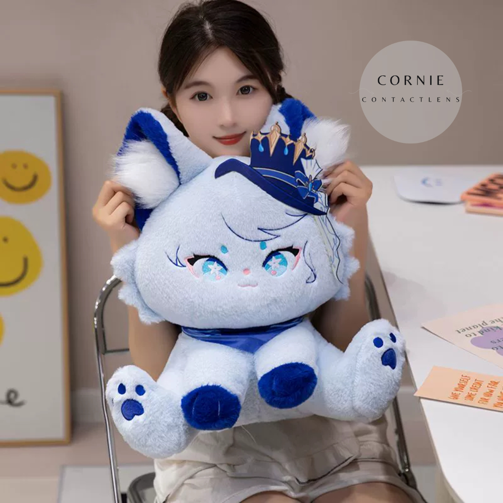 Furina Wandering Cat ตุ๊กตาหมี Genshin Impact Furina Limited Edition ตุ๊กตาหมี - CORIE CONTACTLENSE