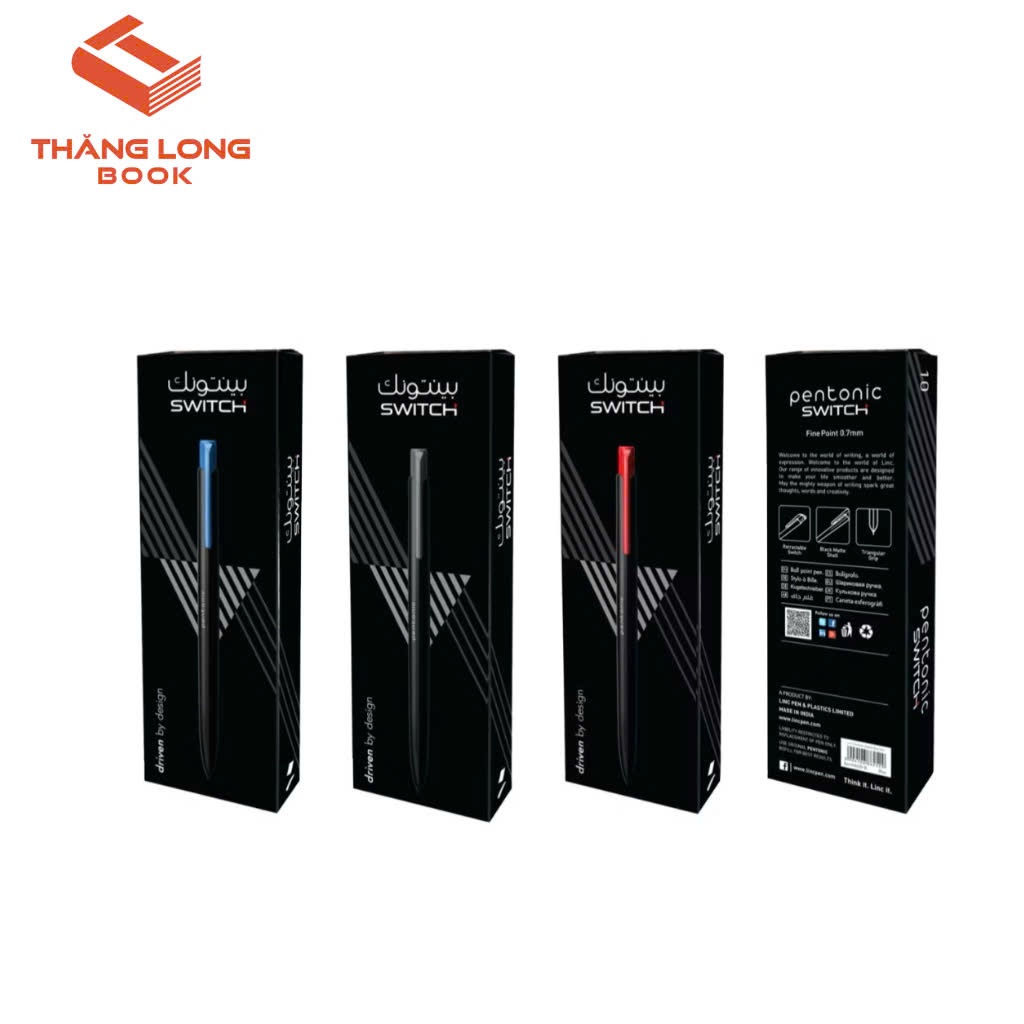 LINC Pentonic ปากกาเจลแบบกด 0.7mm nib - รหัส 4029