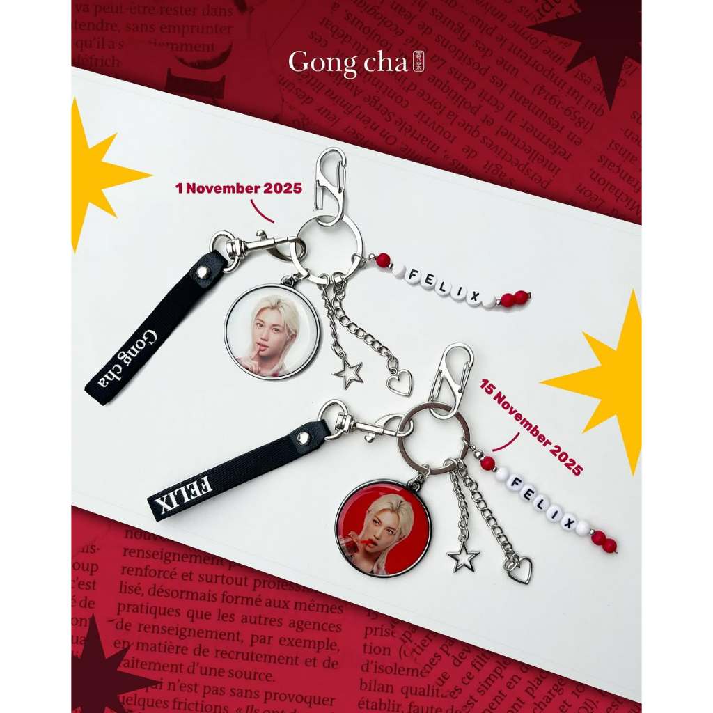 [OFFICIAL] STRAY KIDS FIX x GONGCHA KEYRING