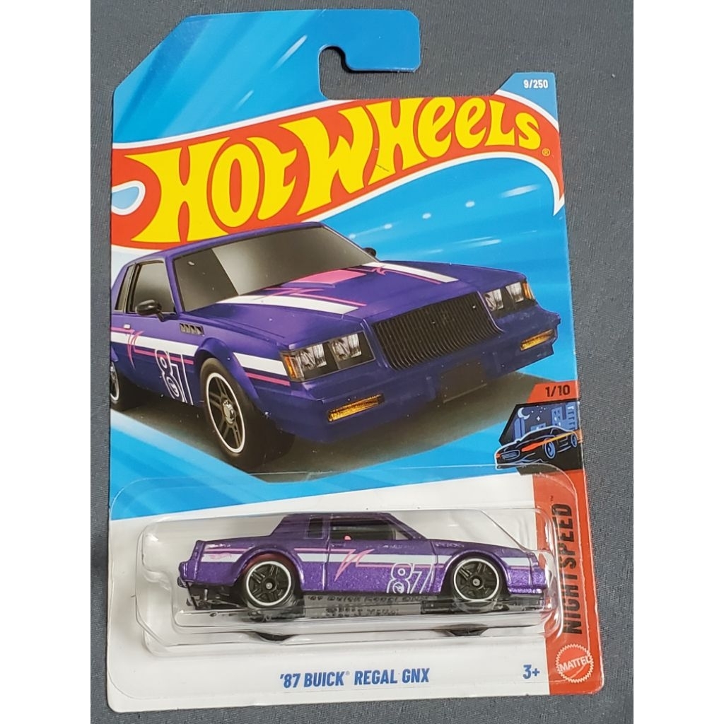 Hot Wheels 87 Buick Regal GNX Treat Hunt Model Car – ของแท้ US (การ์ดปกติ)