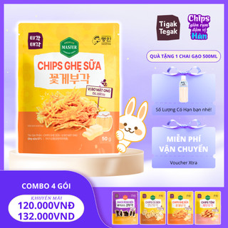 Tigak Tegak - Combo 4 gói Snack/Chips 50g