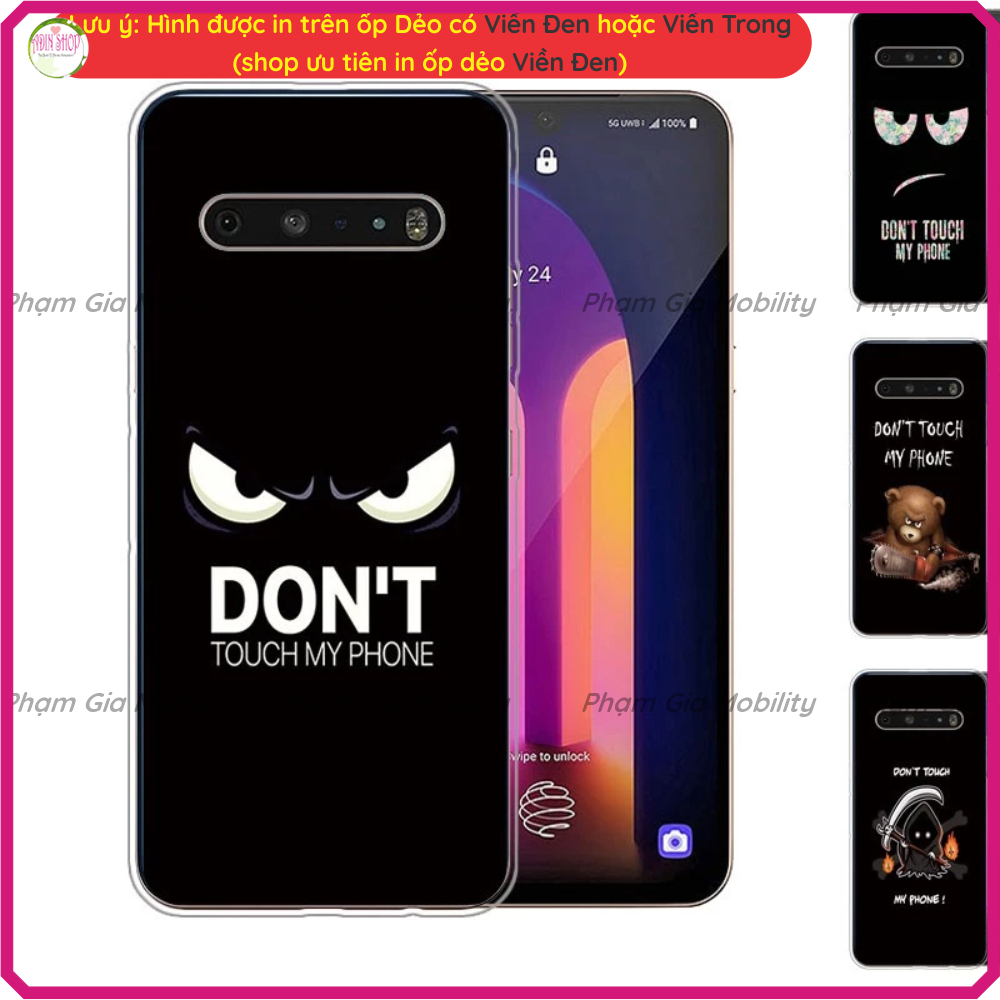 LG V40 ThinQ LG V50 V50S V50 ThinQ V60 V60 ThinQ G8X ThinQ เคสแบบยืดหยุ่นพิมพ์ลายการ์ตูน