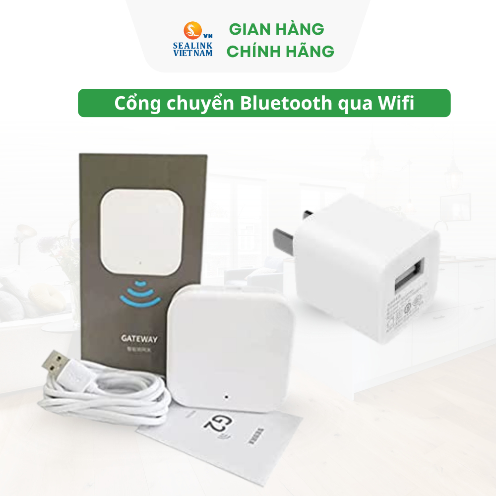 พอร์ตแปลง GATEWAY G2 แปลงบลูทูธผ่าน WIFI สําหรับล็อคลายนิ้วมือโดยใช้แอป TICKLOCK