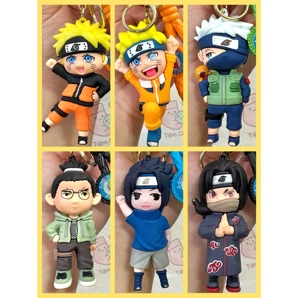 พวงกุญแจ NARUTO CHIBI – คอลเลคชั่นตัวละครสุดเท่ – สุดน่ารัก
