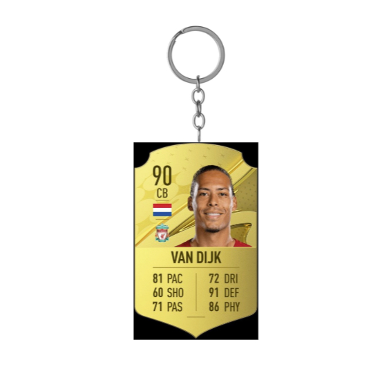 Van Dijk - พวงกุญแจ FIFA 23 Player Ratings