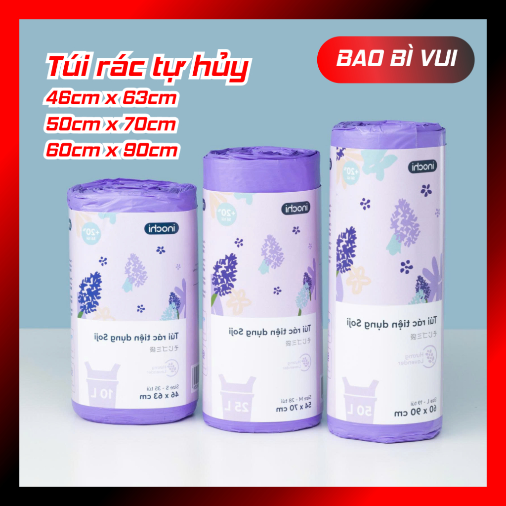ถุงขยะทําลายตัวเองคุณภาพสูงพร้อมที่จับ - FUN PACKAGING