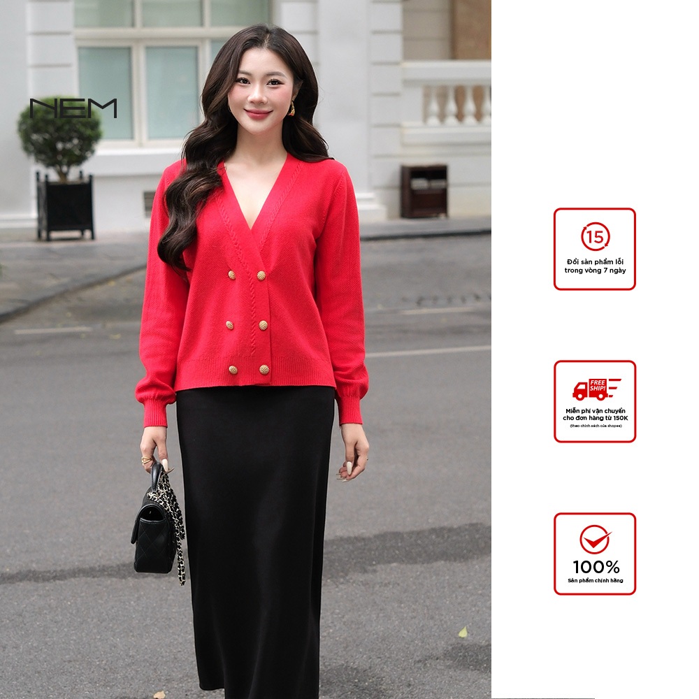 [ ของแท้ ] เสื้อกันหนาวดีไซเนอร์คุณภาพสูง ชื่อ แฟชั่น 62462