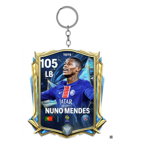 พวงกุญแจ NUNO MENDES FC MOBILE CARD