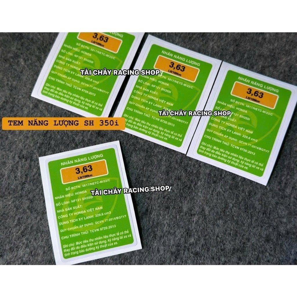 [ 1 ชิ้น ] ENERGY STAMP SH350i