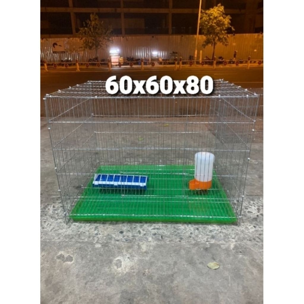 กระชังเลี้ยงไก่ นก... 606080ซม