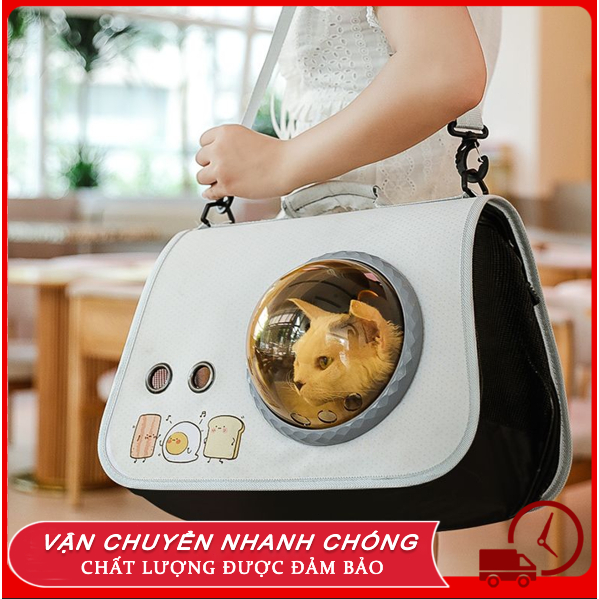 กระเป๋าขนส่งสุนัขและแมวความจุขนาดใหญ่และลมหายใจกระเป๋าเป้สะพายหลังสุนัขและแมวเหมาะสําหรับแมวและสุนัขเดินทางกลางแจ้งสัตว์เลี้