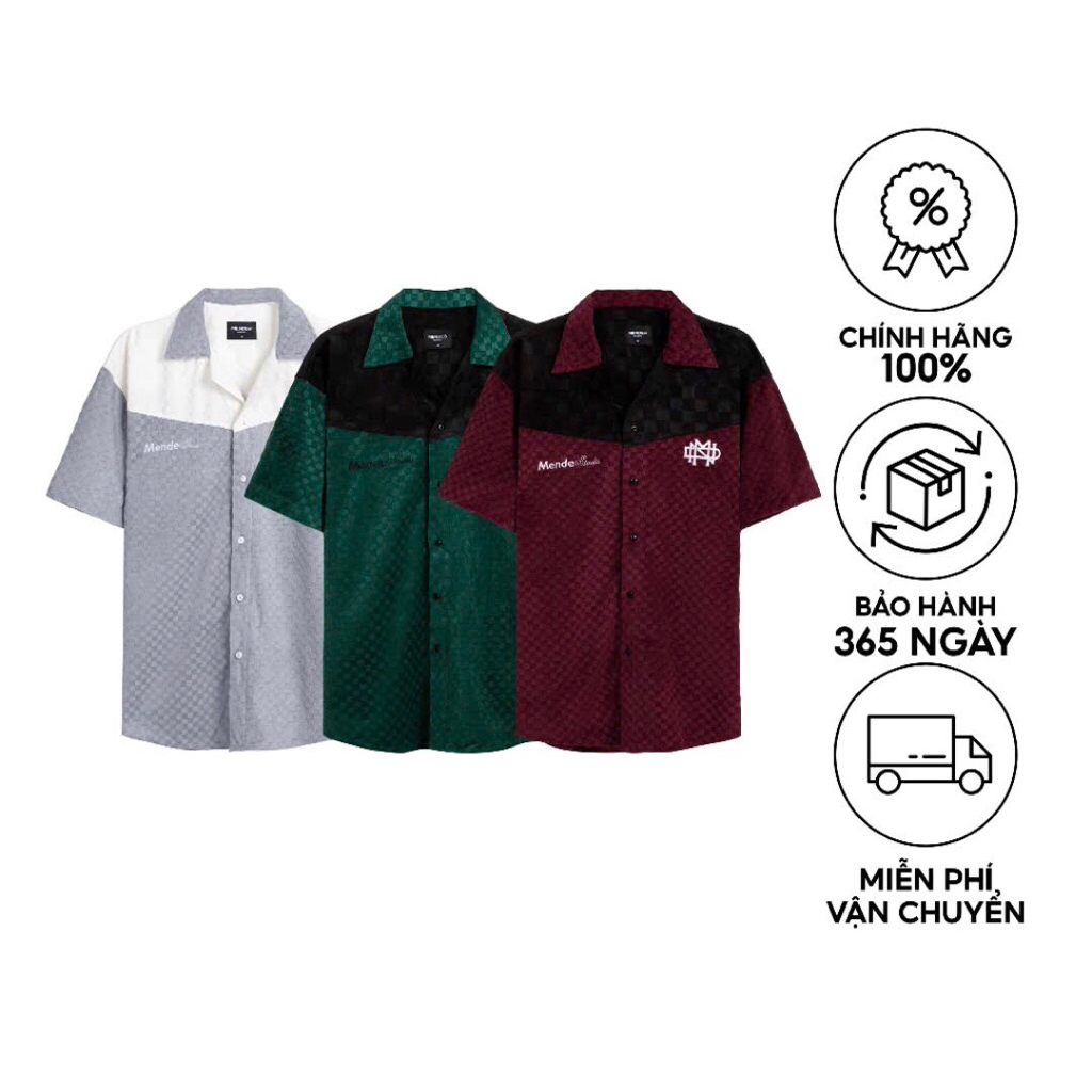 เสื้อเชิ้ตผู้ชาย Mende สไตล์อ่อนเยาว์ Local Brand Vietnam