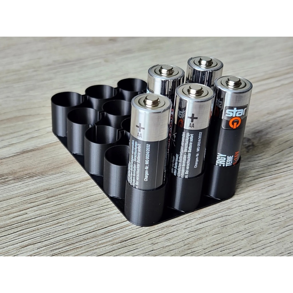 ถาดแบตเตอรี่ กล่องแบตเตอรี่ AAA/AA