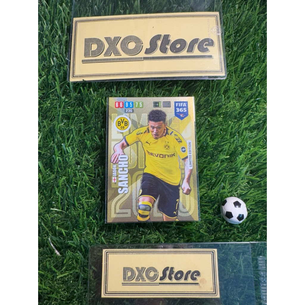 [ ของแท้ ] - LIMITED EDITION - PANINI FIFA 365 2020 - JADON SANCHO (BORUSIA DORTMUND)