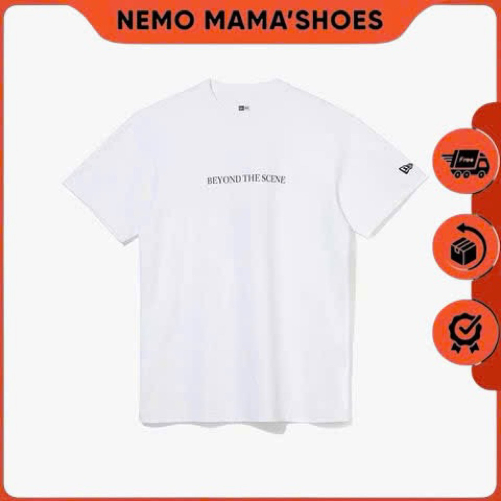 NEW ERA WHITE BTS SHIRT (Q230307060)