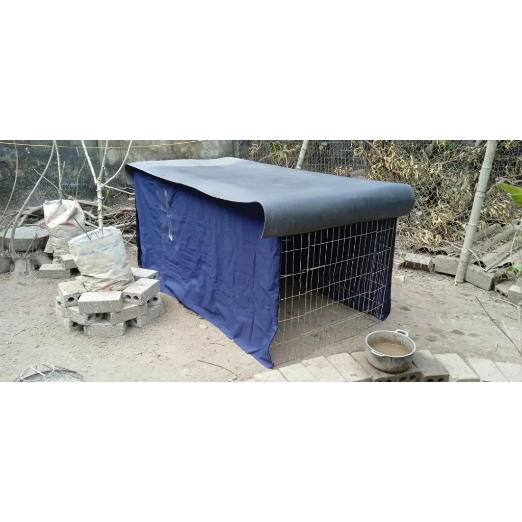 ฝาครอบกรง D2m r80 c80 พร้อม 4 ซิป + ฝาครอบปากไก่ชน