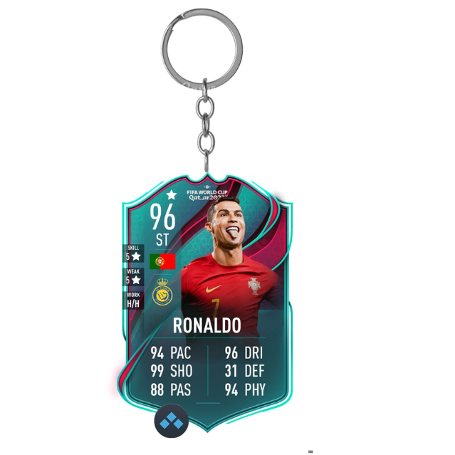 RONALDO 96 KEYCHAIN*