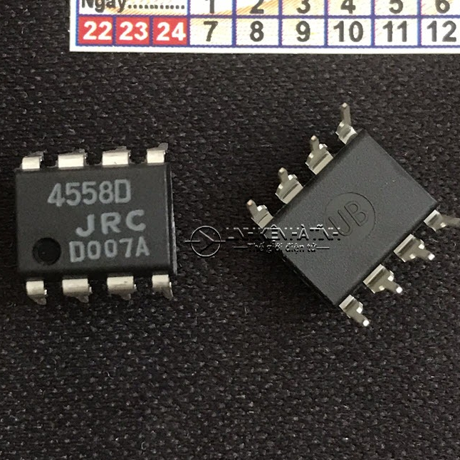 Combo 10 COMPONENTS JRC4558D 4558 DIP-8 JRC4558 4558D-BC10